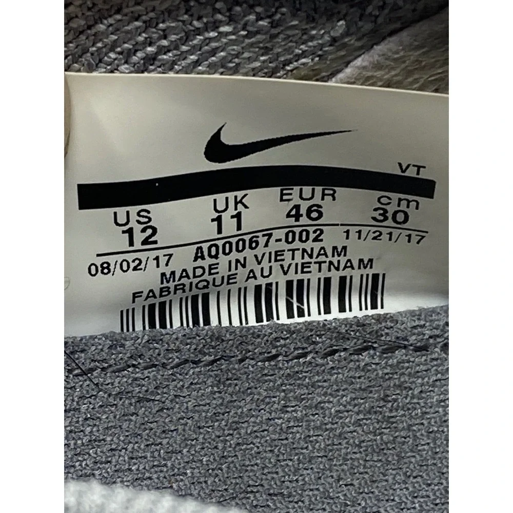 Nike Epic React Flyknit Wolf Grey Mens Running Shoes AQ0067-002 Size 12